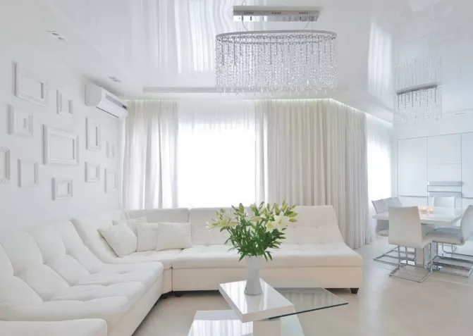 Матовые натяжные потолки