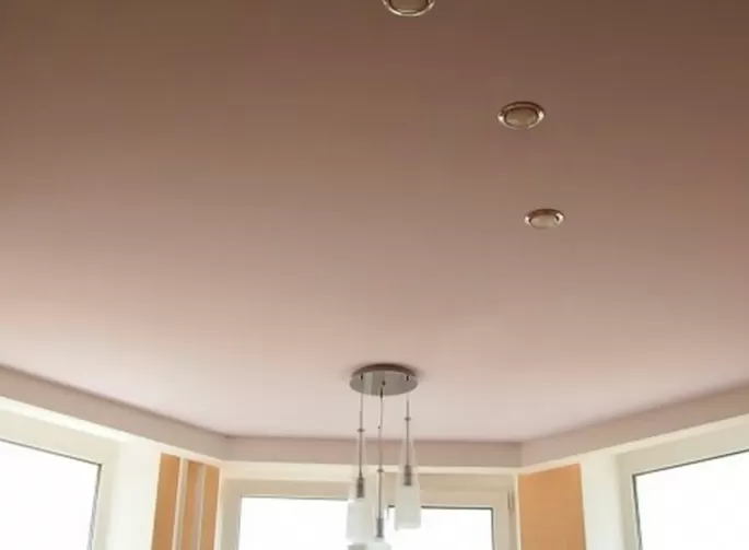 Бесшовные натяжные потолки